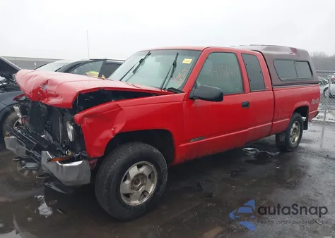 1998 Chevrolet K1500 Fleetside from USA, damaged, VIN 1GCEK19WXWE100664